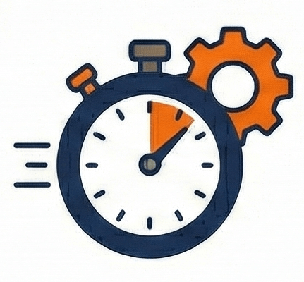 スピーディーな製作